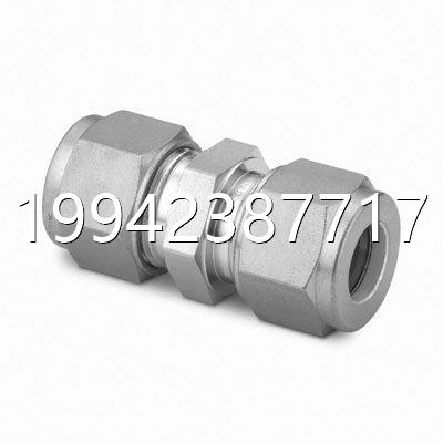 议价Swgelok 世伟洛克SS-8M0-6卡套管1接头 联合接头18mm a卡套管