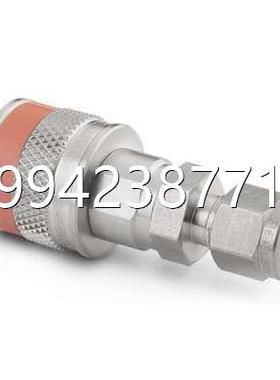 议价Swage伟lok世洛克S-QSC4-B/-400K2仪表快速接头管体14卡套 橙