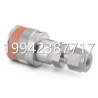 议价Swage伟lok世洛克S-QSC4-B/-400K2仪表快速接头管体14卡套 橙