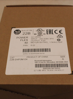 议价罗克韦尔PowerFlex755变频器 20G1ANC367JA0NNNNN AB全新议价