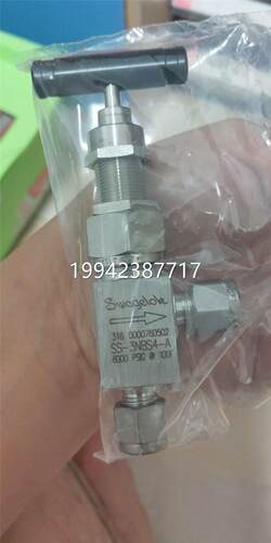 议价套Swagelk SSo-3NBS4-世A伟洛克高压卡套针阀 直角阀卡接头议