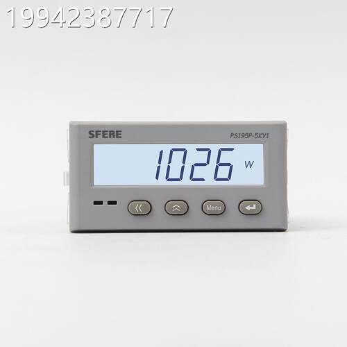 议价斯家菲尔厂总店PS19直-5P5KY1智能LCD带通讯数显流有功功率显