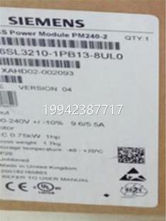 議價(jià)西門子G12變頻器PM24000功率模塊5.5KW 2UL2U 1PC22 6SL3210