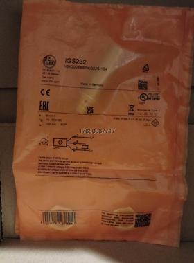 议价询价德国原装进口抗电磁干 IFM易福门接近开关 IGS23议价询价