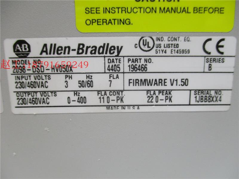 议价Alrlevn Badley 2098服-dsd-h050x 伺驱动器 议价议价