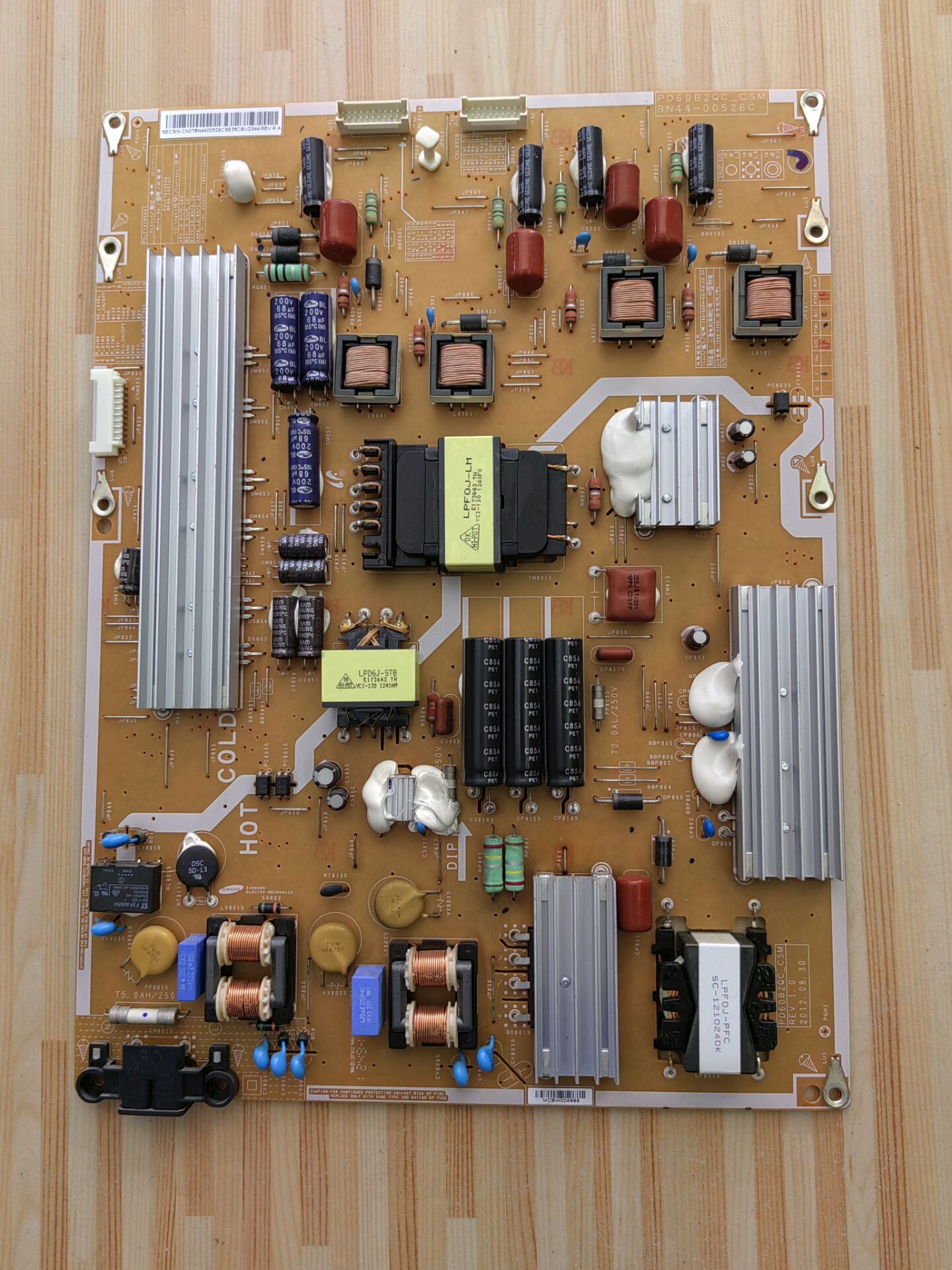 原装非代用三星 UA60ES8000JXXZ 电源板 BN44-00526C PD60B2Q-CSM