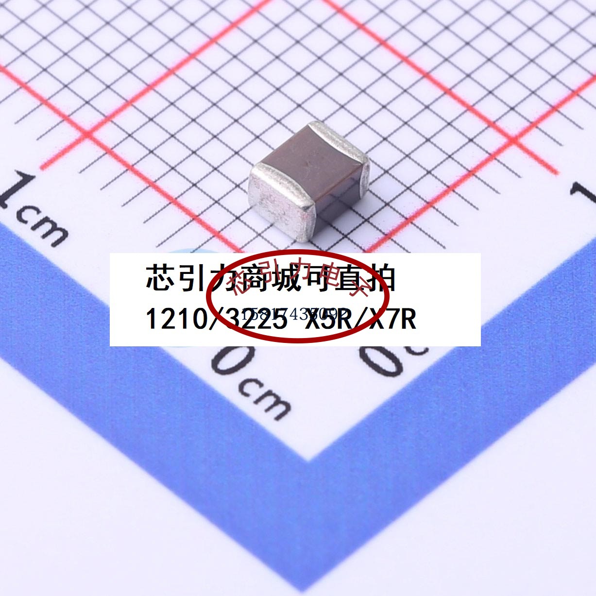 1210 2.2uF ±10%  100V X7R 12101C225KAZ2A 贴片电容可直拍
