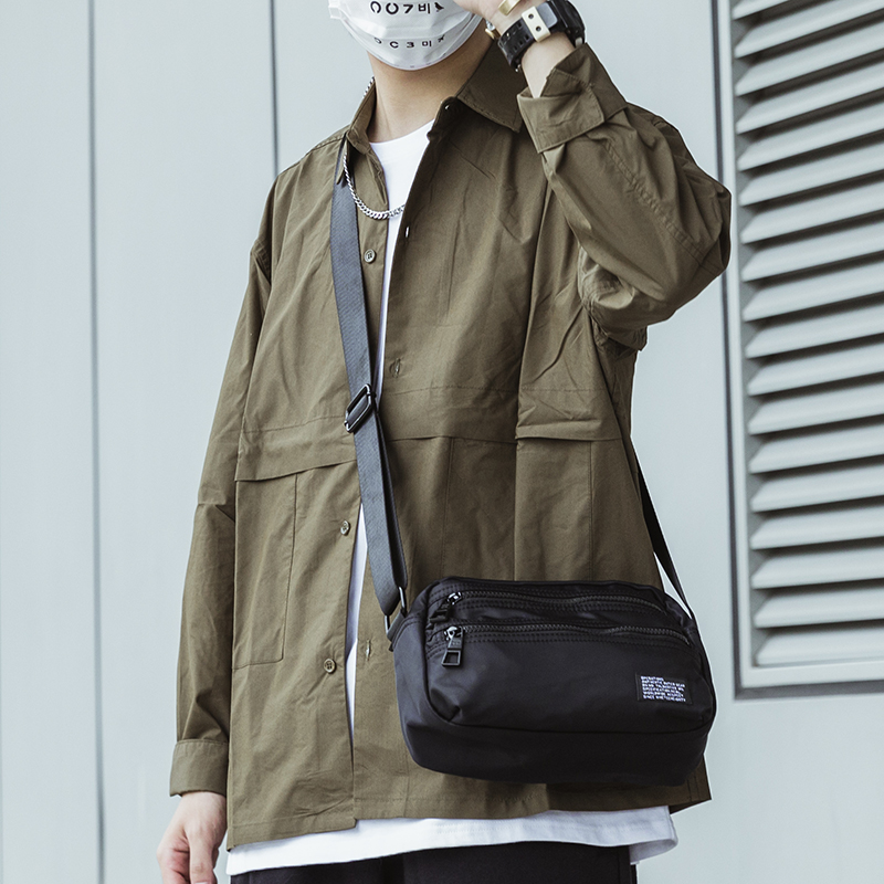 单肩包时尚休闲潮流嘻哈运动骑行