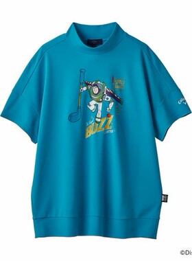 日本25新款卡拉威Callaway高尔夫女士短袖T恤透气T恤衫TOY联名