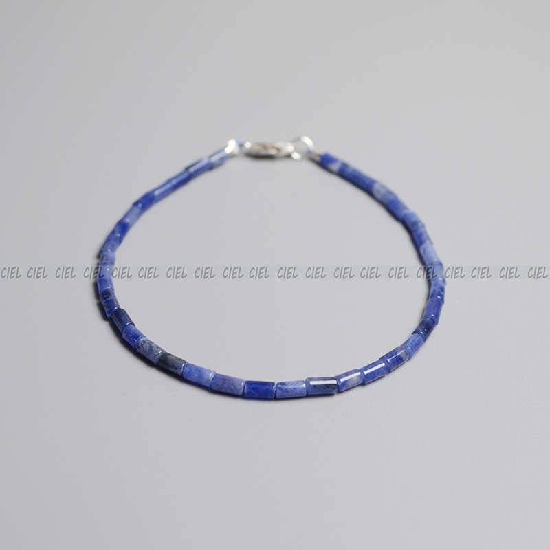 ciel原创手工天然手链925纯银