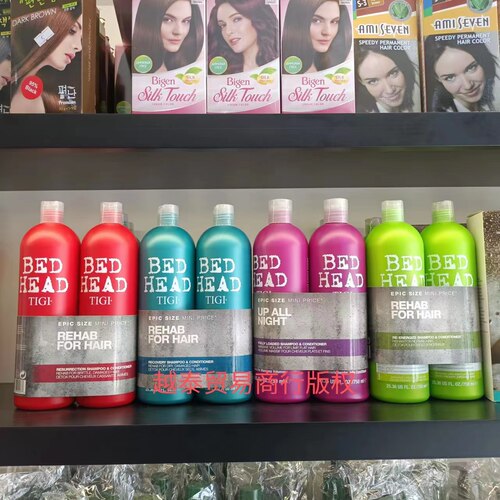 TIGI Bed Head蒂芝洗发水改善毛躁护色丰盈蓬松重建修复750ml