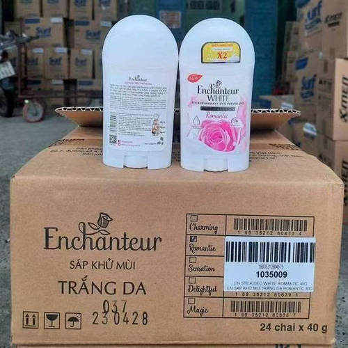 越南艾诗sap khu mui Enchanteur香体膏40g lan khu mui