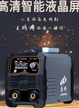 雷邦电焊机220v家用380v工业级便携式双电压智能焊接手工焊机