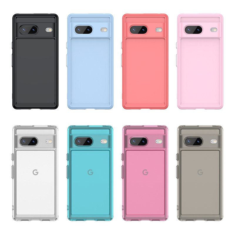 适用谷歌Pixel7手机壳透明防摔