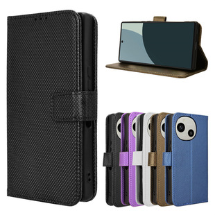 适用夏普R10手机壳SHARP Aquos R9 Pro翻盖插卡保护皮套防摔挂绳