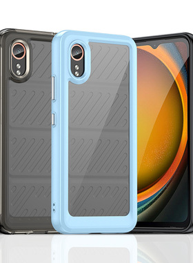 适用于三星Galaxy XCover7手机壳透明保护套硬壳软边全包防摔简约