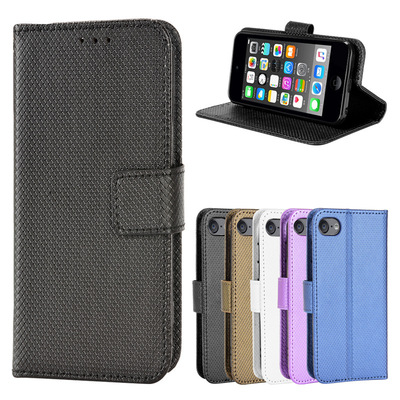 适用苹果iPodtouch7翻盖皮套