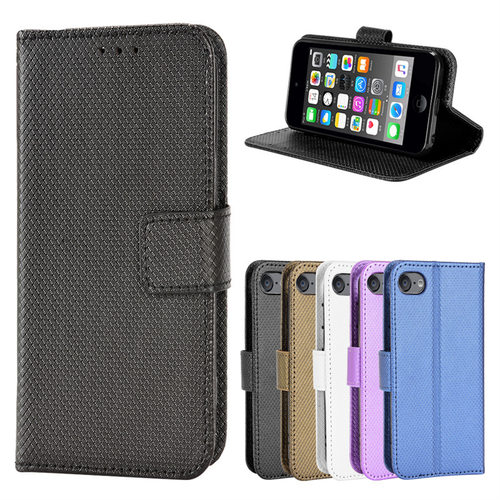 适用苹果iPodtouch7翻盖皮套