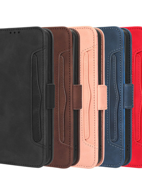 适用于小米红米note12手机壳redminote12pro+创意多卡槽翻盖皮套