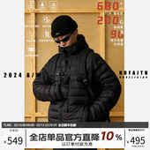 NOFAITH排骨羽绒服男冬日系复古情侣上衣轻薄cleanfit羽绒服外套
