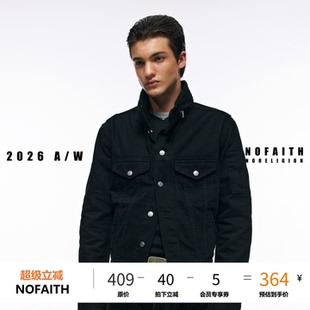 NOFAITH短款修身M65夹克外套复古美式经典103J工装上衣男W6367
