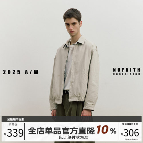 NOFAITH双面穿哈灵顿夹克秋外套