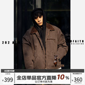 日系复古cleanfit上衣外套无信仰 款 NOFAITH底特律工装 夹克男秋季