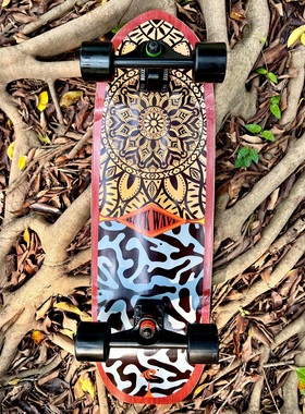 BackWave 31”海娜 陆地冲浪板 | 新品升级MiniLogo PU/礼盒装