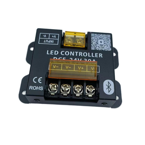 直流 12-24 伏 30 安 360 瓦LED灯带控制器调光器适用于 LED 灯具
