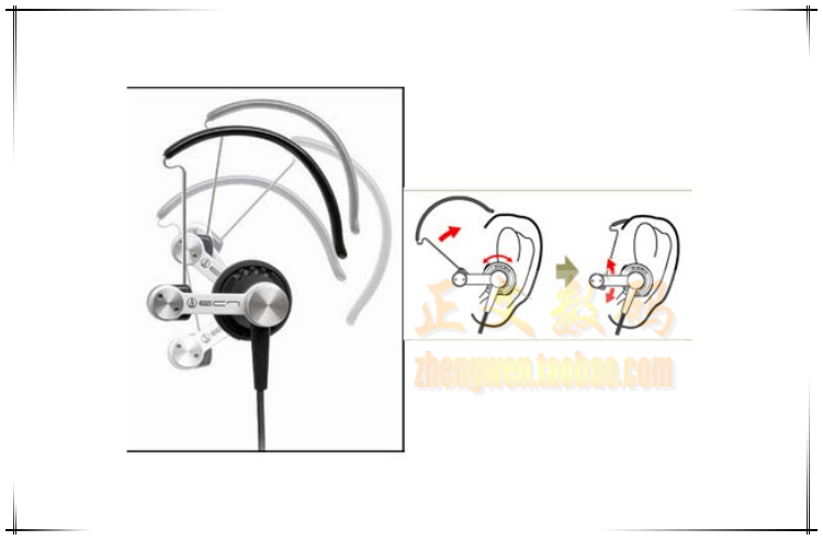 【十年老店信誉】15.4mm耳塞式运动卡扣耳机壳/MX760/MX500等15mm耳机通用