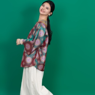 【灿烂花境】蜀锦新中式国风高定太太服高级国风250528T