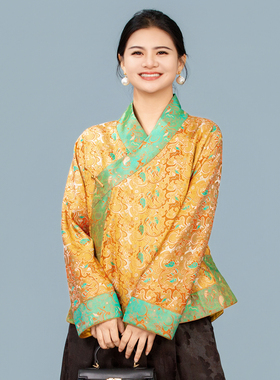 【心字罗衣】秦汉交叉领四季外衣汉服日常网红上衣复古JS-2504