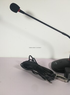 交流直流2用带指示灯 丝扣锁紧 电容广播话筒鹅颈 奥尔森 AS-330