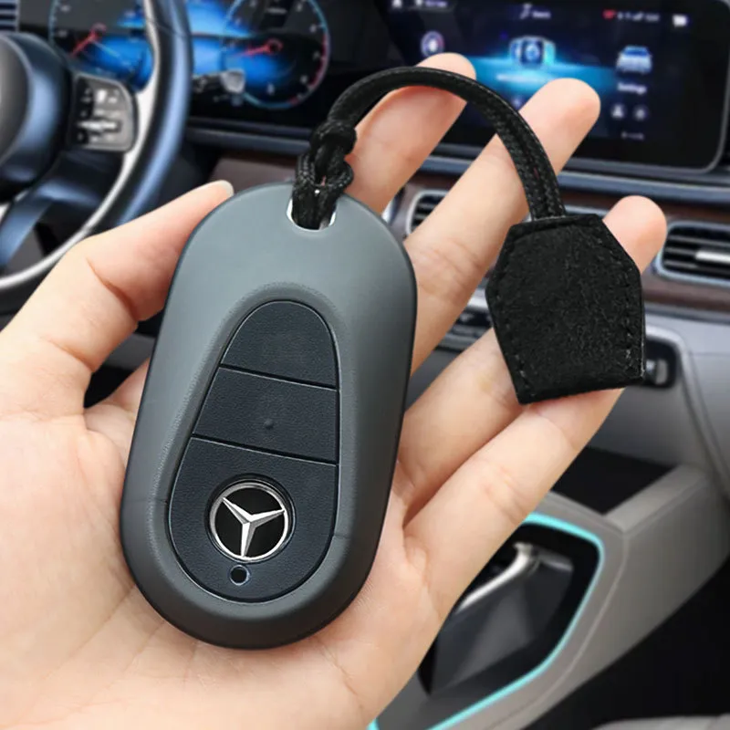 适用于奔驰S级S400LS450LS500L汽车钥匙套G级GLE/GLB/GLA黑武士包