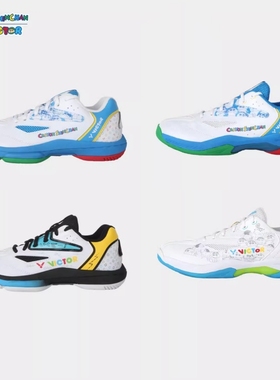 VICTOR胜利羽毛球鞋男女童鞋哆啦A梦蜡笔小新联名款P-DRM/A-39CS