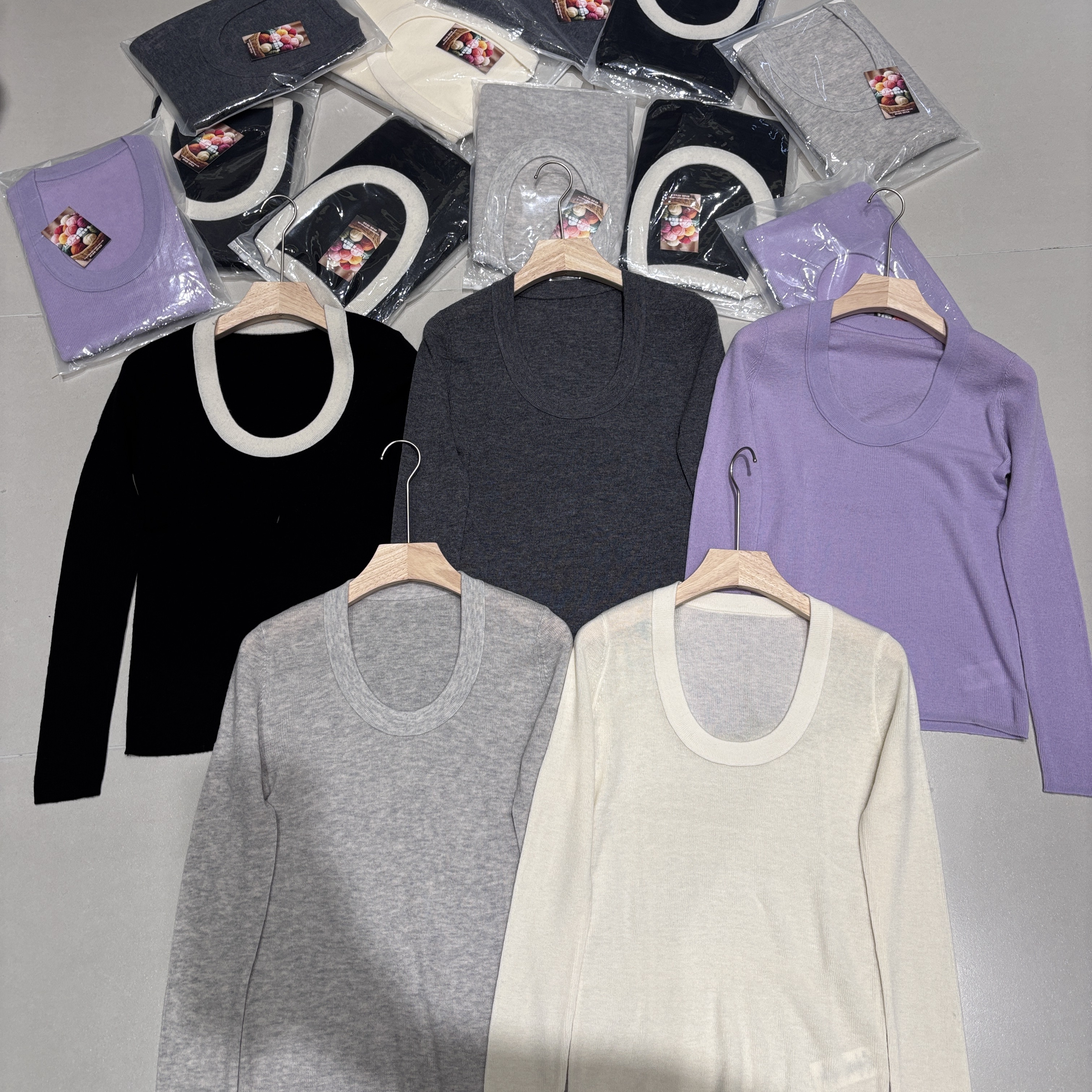 欧洲站2025秋季新款时尚毛针织衫