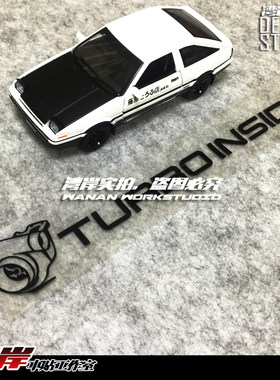 速湾岸 Turbo inside涡轮增压车贴 改装贴纸 个性车贴
