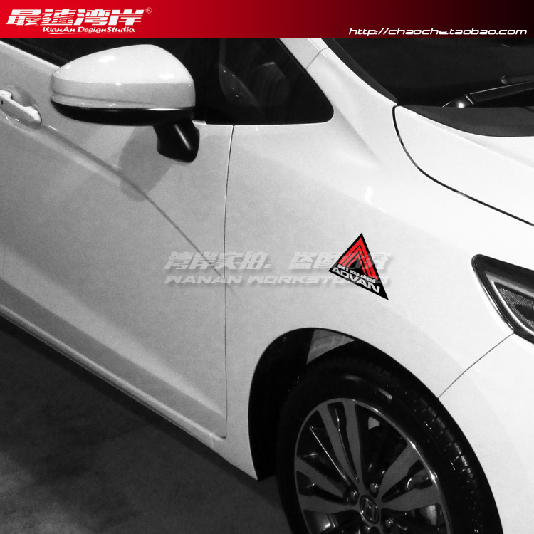 JDM最速湾岸竞技风格车贴