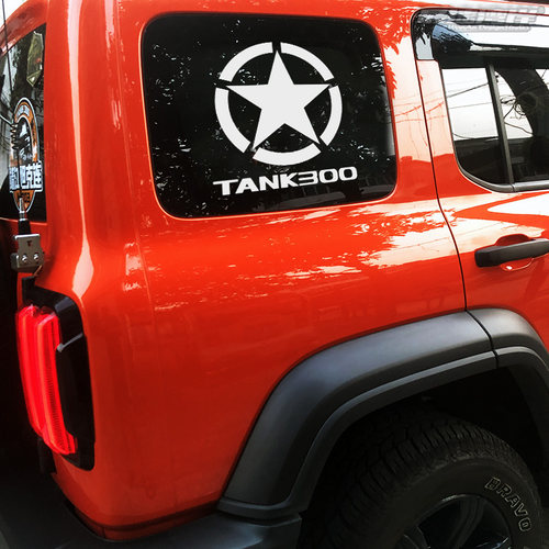 五角星标志坦克TANK300适用300
