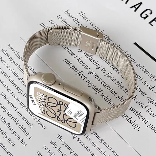 iwatch11小香风高级感金属表带