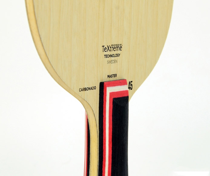 斯帝卡乒乓底板 碳素45（黑钻45）Carbonado 45强化台内控制 直横