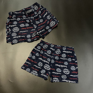 福利款 NCAA薄款 阿罗裤家居短裤睡裤宽松大码居家休闲平角短裤