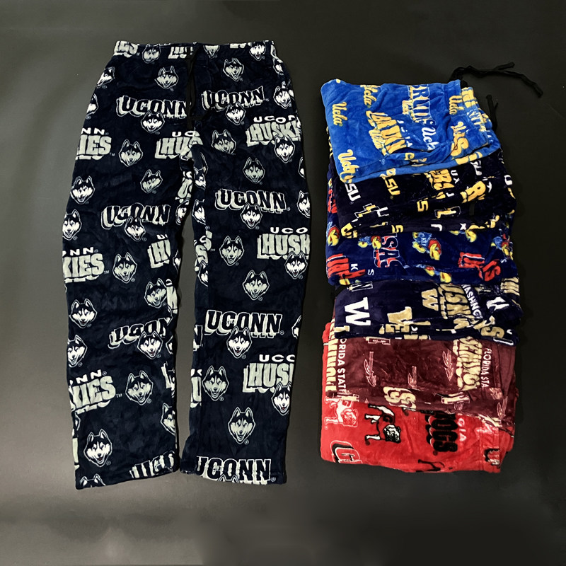 美单大学联盟 大码宽松 秋冬加厚保暖珊瑚绒 家居裤柔软睡裤长裤,运动服/休闲服装,运动长裤,淘宝优惠券,粉丝福利购,淘宝优惠卷