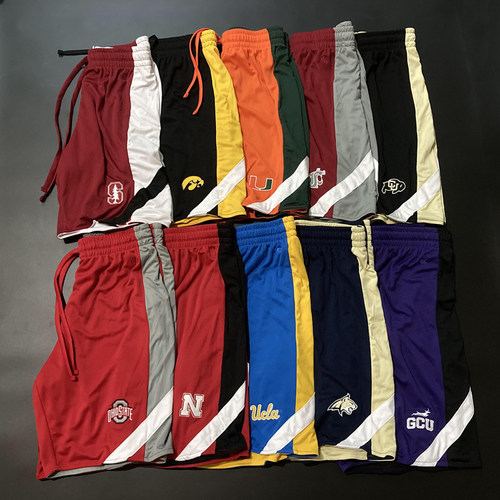 NCAA男子篮球速干面料双层两面穿