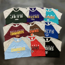 男热身篮球运动长袖 轻薄款 健身跑步t恤投篮服 橄榄球联盟 美单