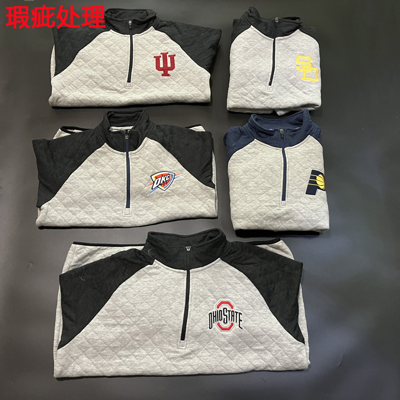 体育连帽夹棉宽松大码运动卫衣