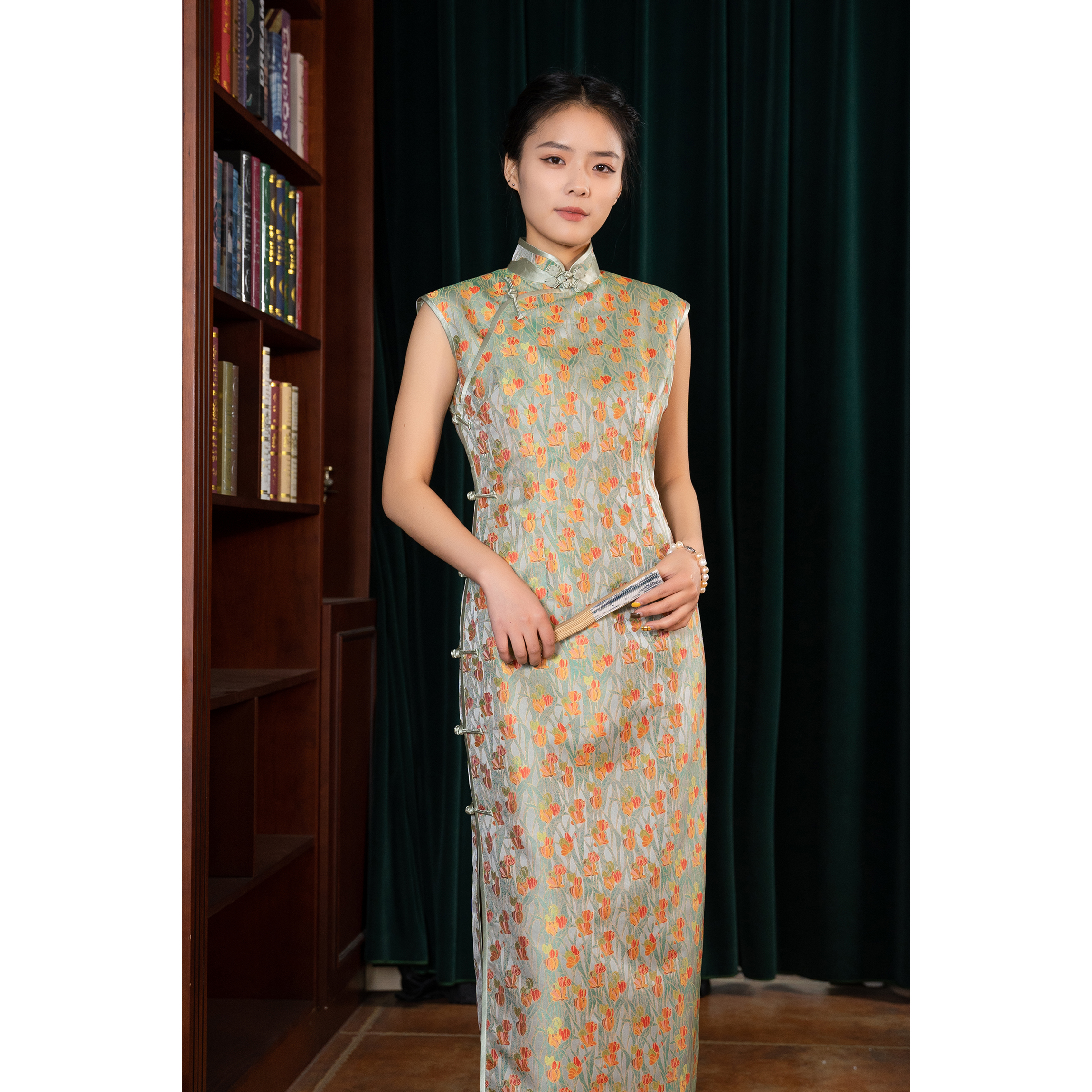 旧事旗袍古法旗袍夏季日常复古风