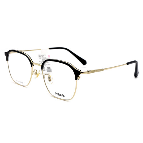 Polaroid宝丽来眼镜框男女超轻钛架可配近视眼镜全框潮流款 0222F