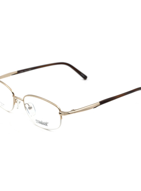 sandwich三文治男士时尚近视眼镜架纯钛超轻半框商务镜框配镜S817