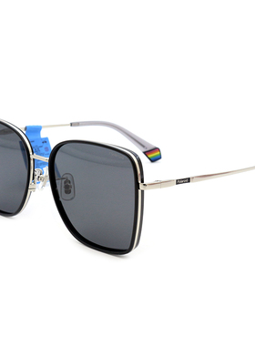 宝丽来时尚大框墨镜男高清偏光太阳镜女大脸街拍防晒遮阳镜潮0061